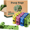 Eco-Friendly Biodegradable Dog Poop Bags - 720 Extra Thick, Leak-Proof Waste Bags with Dispenser (4 Vibrant Colors) - Scented for Freshness